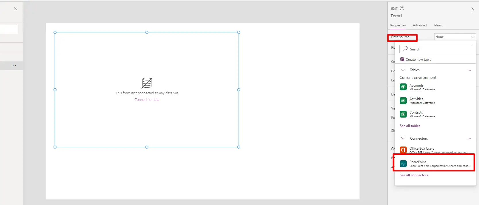 Leveraging sharepoint list in Canvas application - screenshot 6