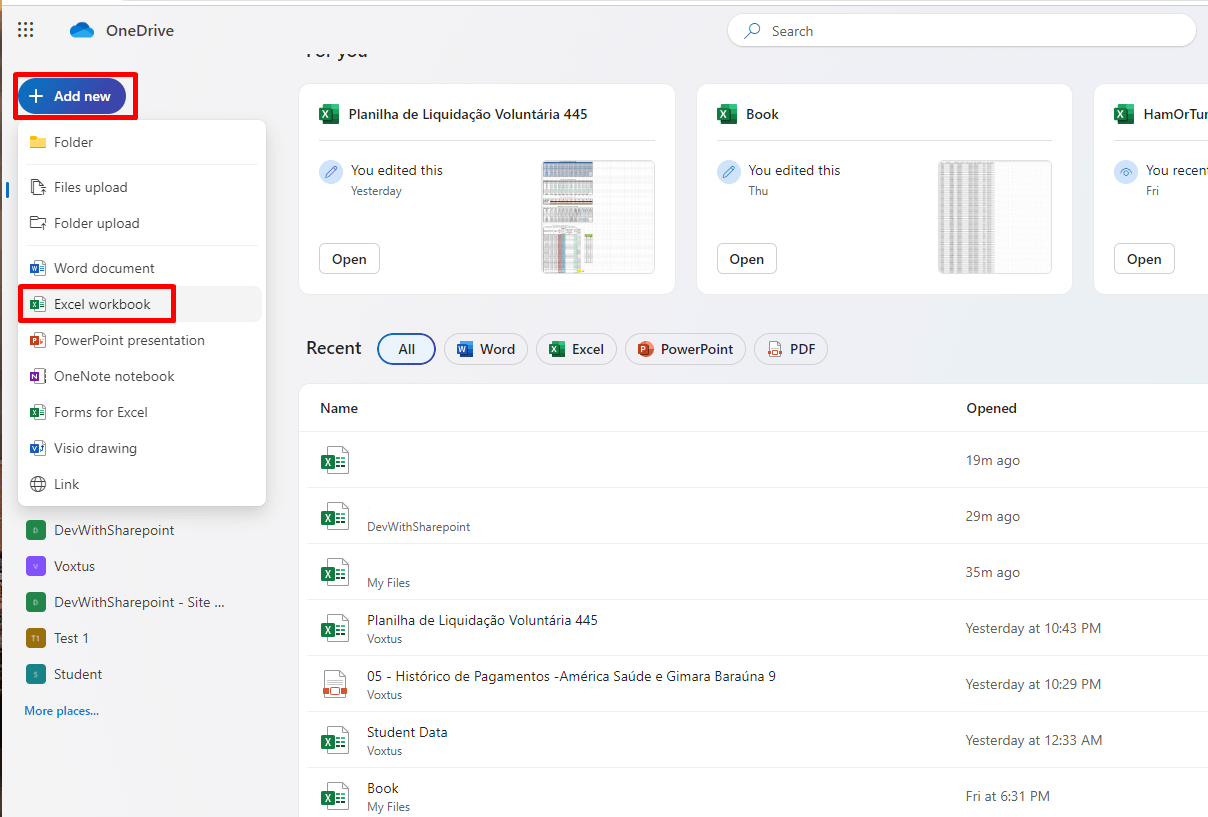 How to create table in Excel through Microsoft Power Automate - screenshot 1