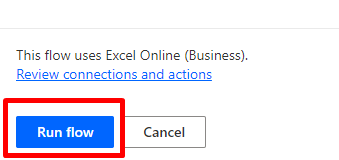How to create table in Excel through Microsoft Power Automate - screenshot 14