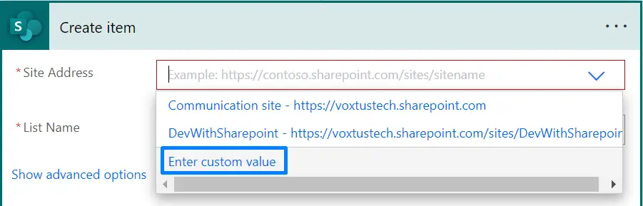 environment variables