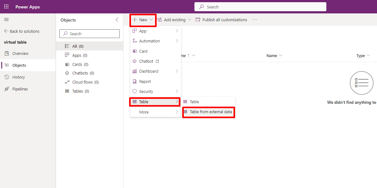 Exploring Virtual Tables in Dataverse with SharePoint Connector - screenshot 2