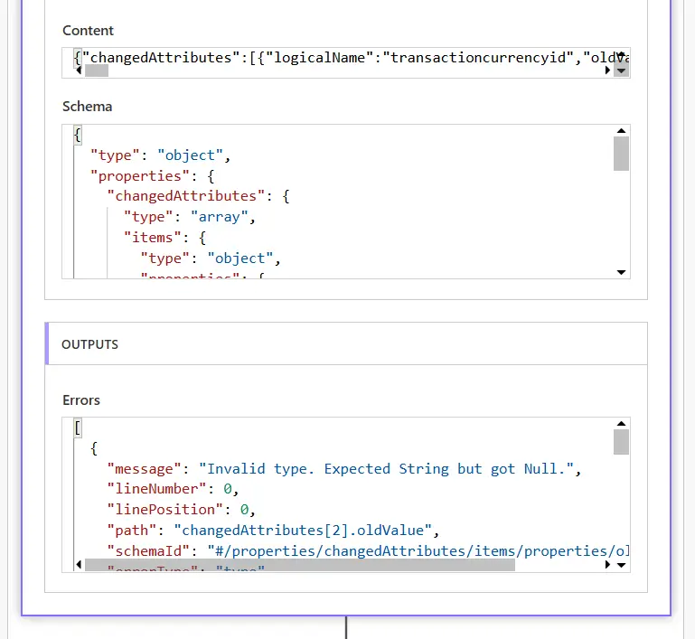 Fixing “Invalid type. Expected String but got Null” Error in Power Automate Parse JSON - screenshot 1