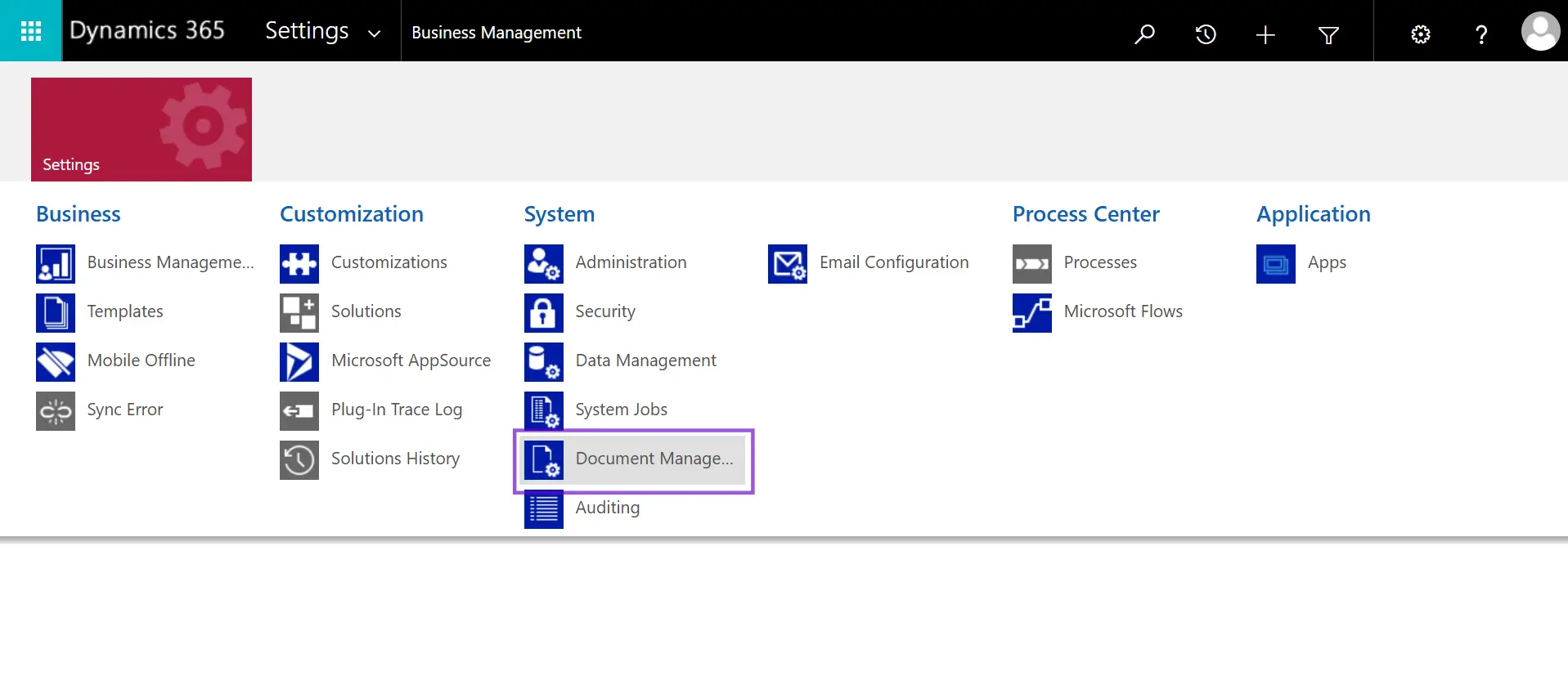 Document Management