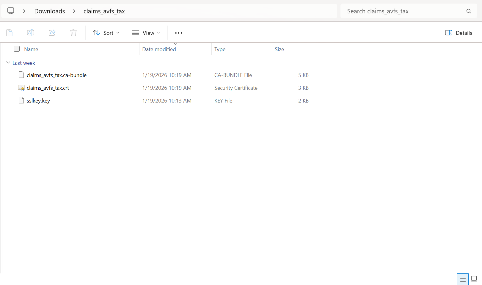 How to Generate a .pfx File Using .key and .crt Files - screenshot 1