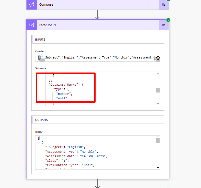 What to do when your flow is not working and showing error "Invalid type. Execpted Integer but got null." - screenshot 5