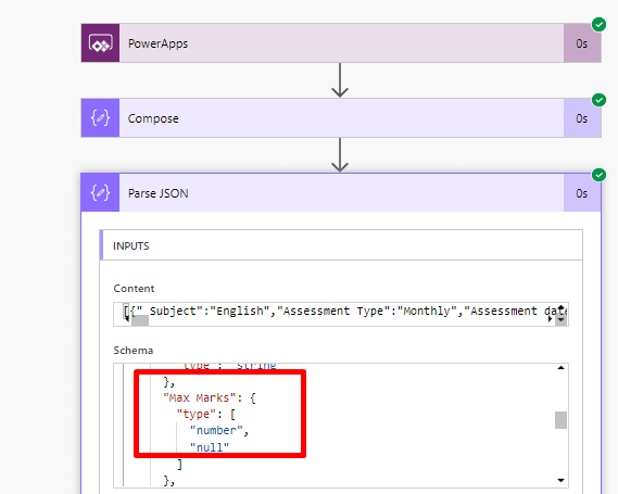 What to do when your flow is not working and showing error "Invalid type. Execpted Integer but got null." - screenshot 6