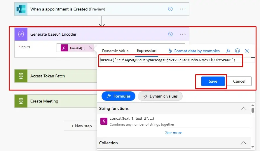Create a Zoom meeting via Power Automate - screenshot 29