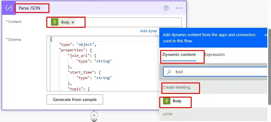 Create a Zoom meeting via Power Automate - screenshot 37