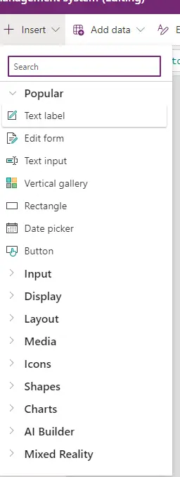 Working with controls (labels, text input, buttons, galleries, etc) - screenshot 5