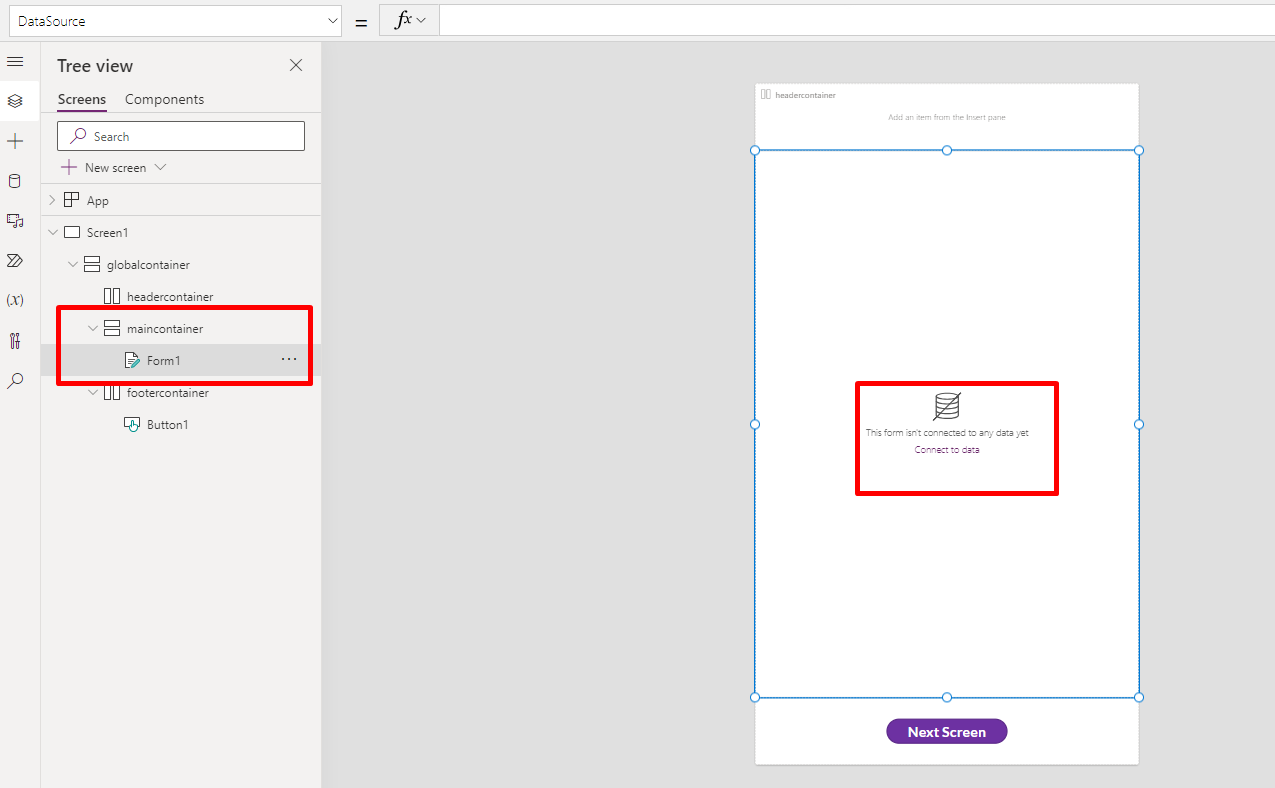 Build a Canvas Application Quickly - screenshot 4