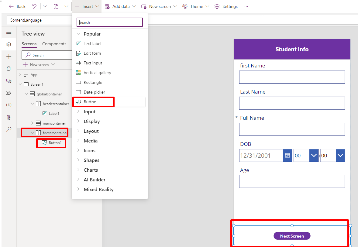 Build a Canvas Application Quickly - screenshot 12