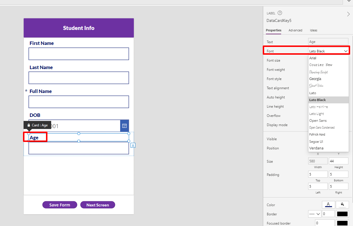Build a Canvas Application Quickly - screenshot 15