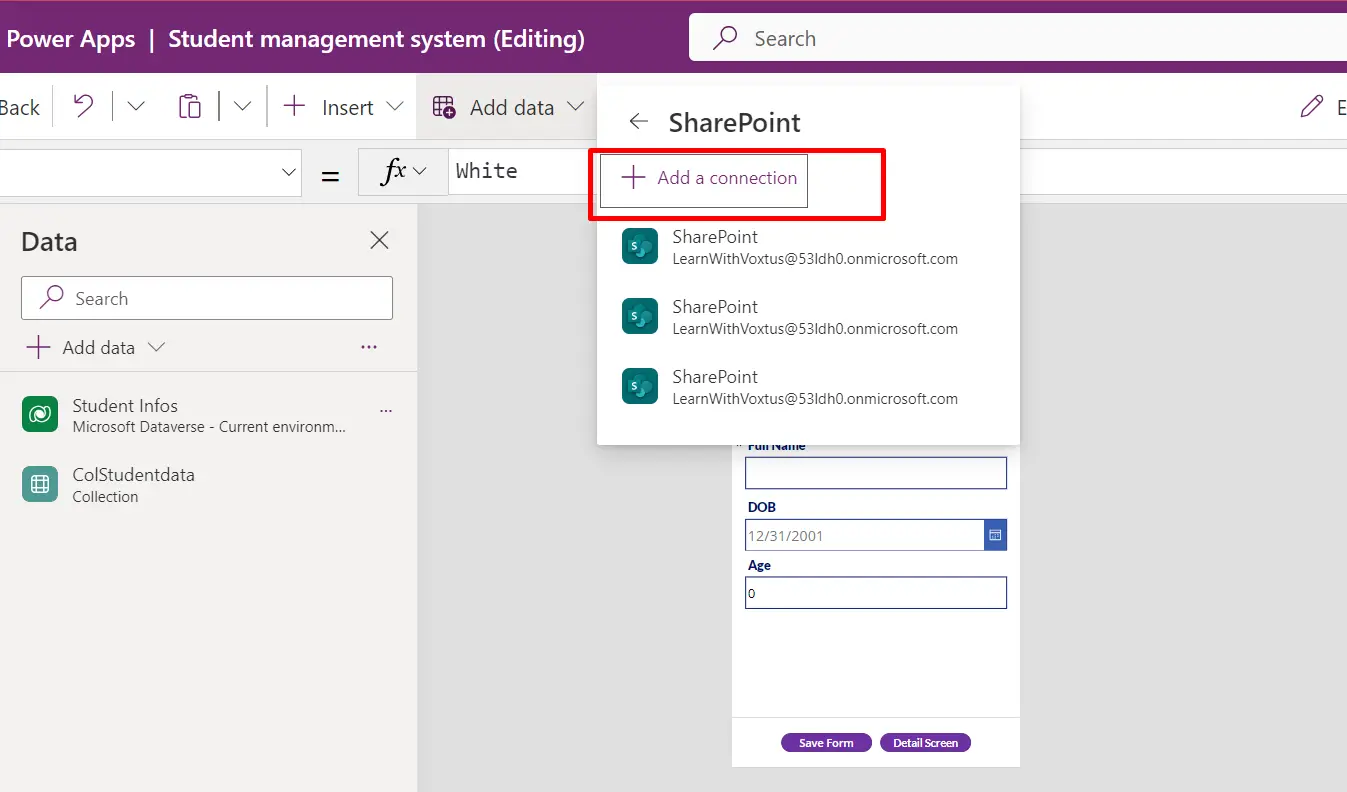 Creating Connections and Configuring Data Sources - screenshot 3