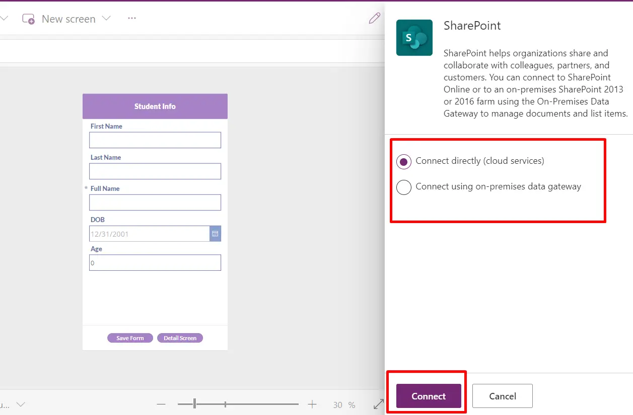 Creating Connections and Configuring Data Sources - screenshot 4