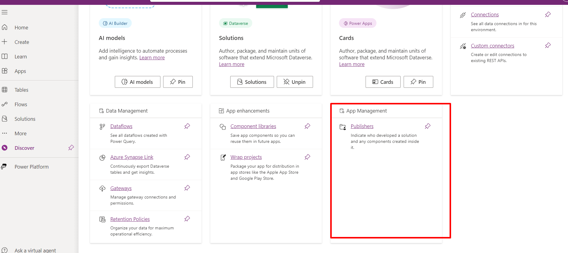 Creating New Environment Publisher Solution - screenshot 8