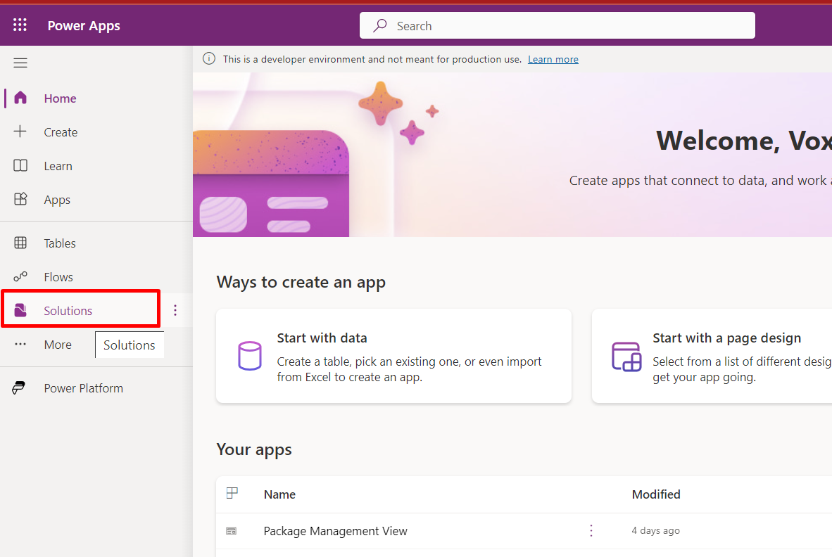 Creating New Environment Publisher Solution - screenshot 10