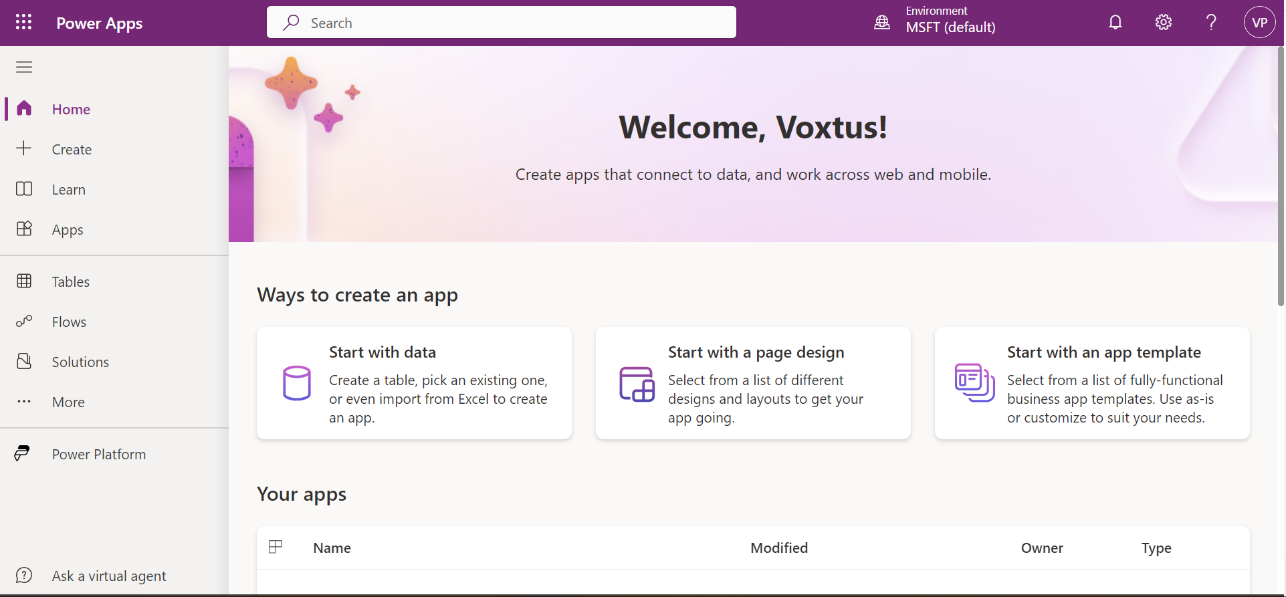 Exploring the Power Apps Studio - screenshot 1