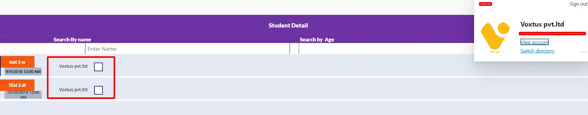 Implementing role-based access control - screenshot 3