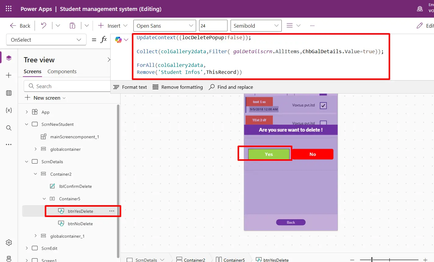 Practical Uses of Variables in Power Apps - screenshot 5