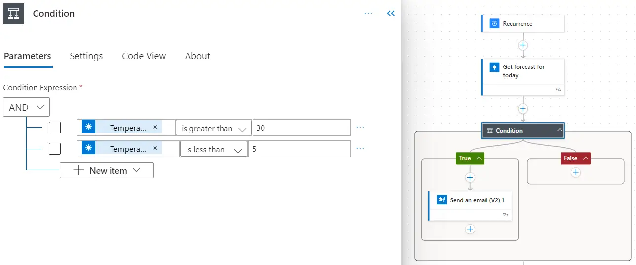 Using Conditions and Switches - screenshot 2