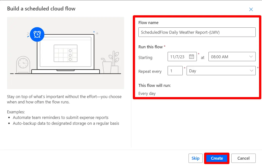 Scheduled Trigger Flows - screenshot 2
