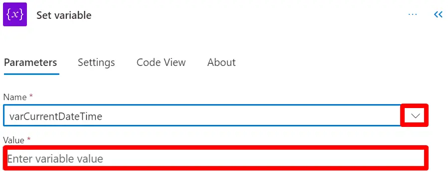 Expressions and Variables - screenshot 2