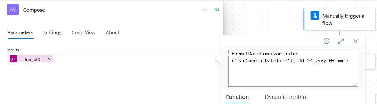 Variables & Expressions Example - screenshot 3