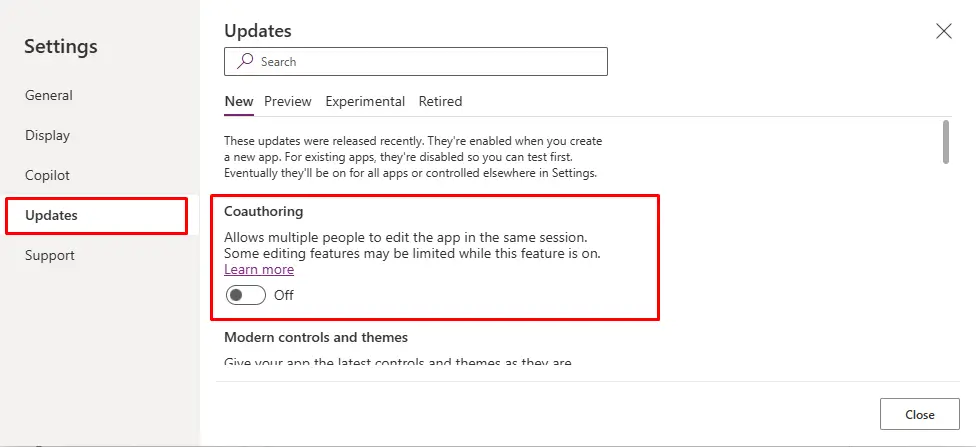 CoauthoringinPowerApps